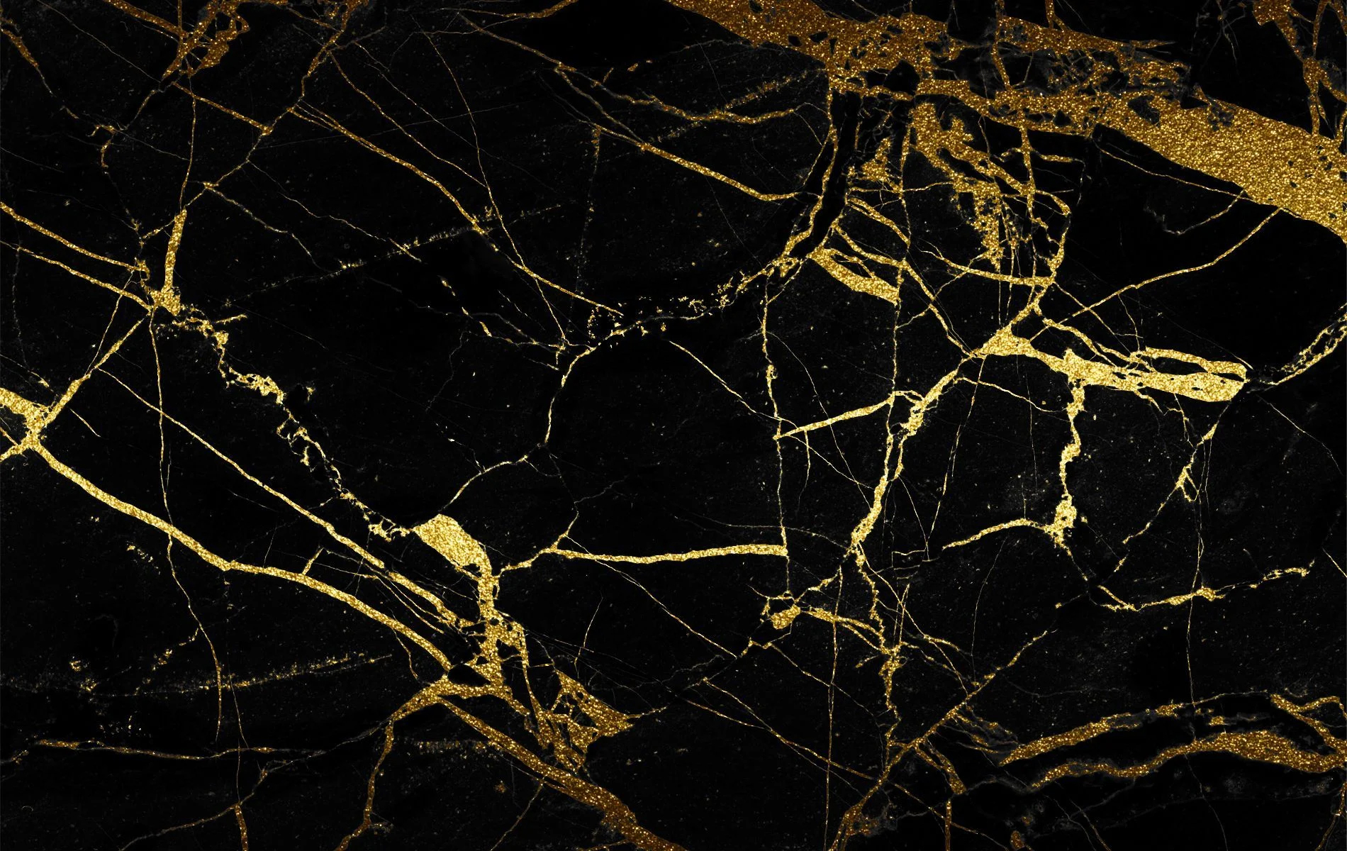 DARK BLACK GOLD GRANITE